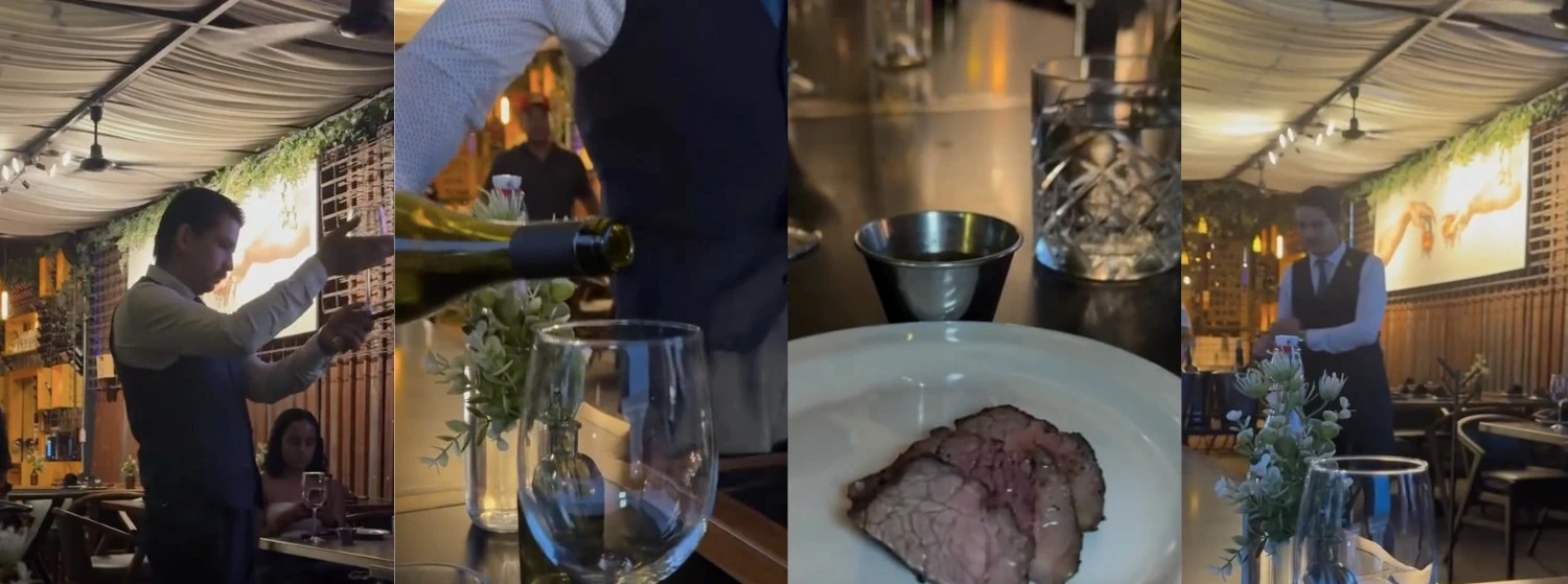 Restaurante cena maridaje en Tlaquepaque